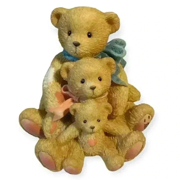 Cherished Teddies "Theadore, Samantha and Tyler" Issued date: 1992 - Picture 1 of 5